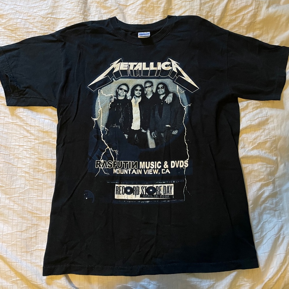 Metallica Vintage Record Store Day T-Shirt